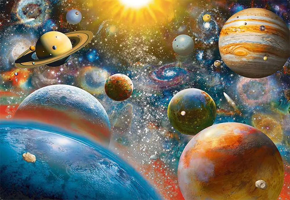 1000pc Puzzle - Planetary Vision