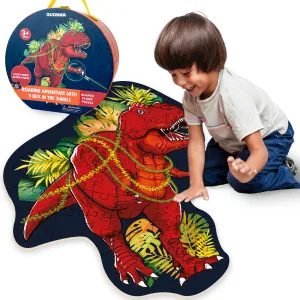 2x3 FT Shaped Giant Puzzles for Kids Ages 3-6 | T-Rex