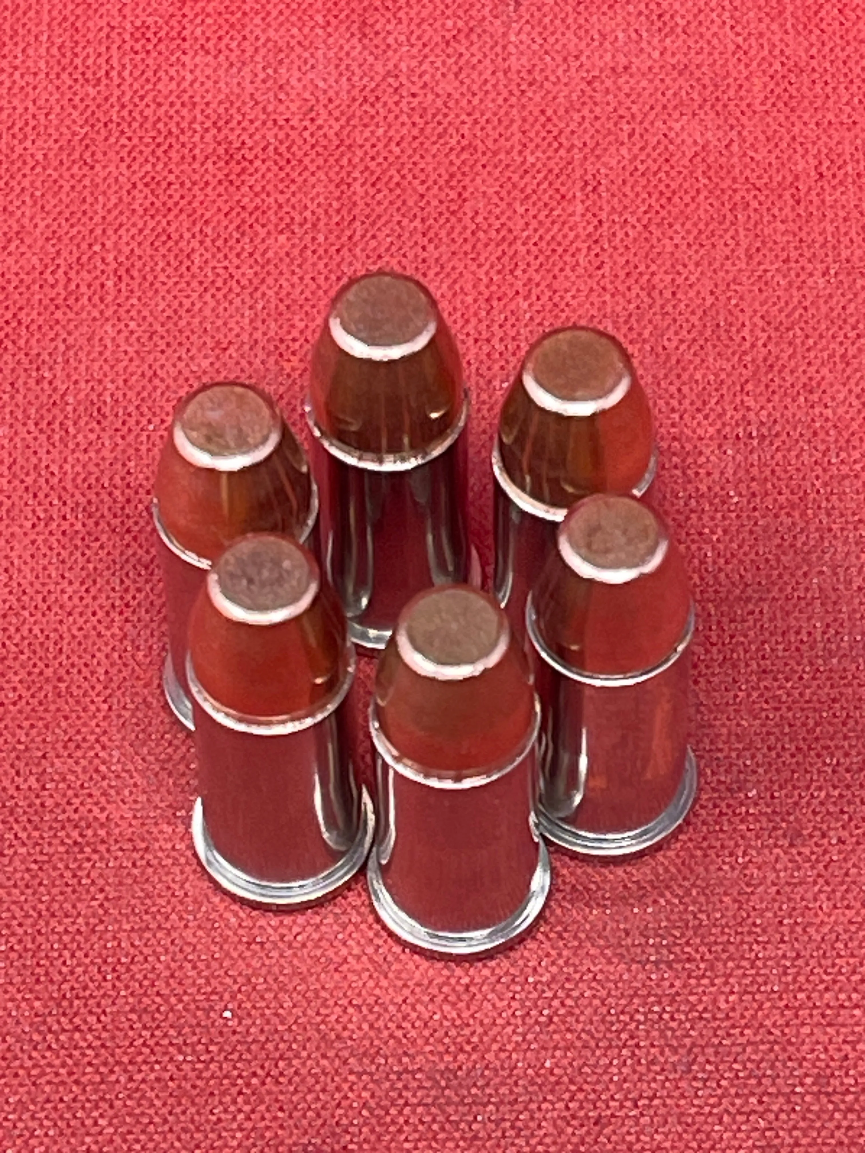 6 x ..38 Smith & Wesson Inert Round