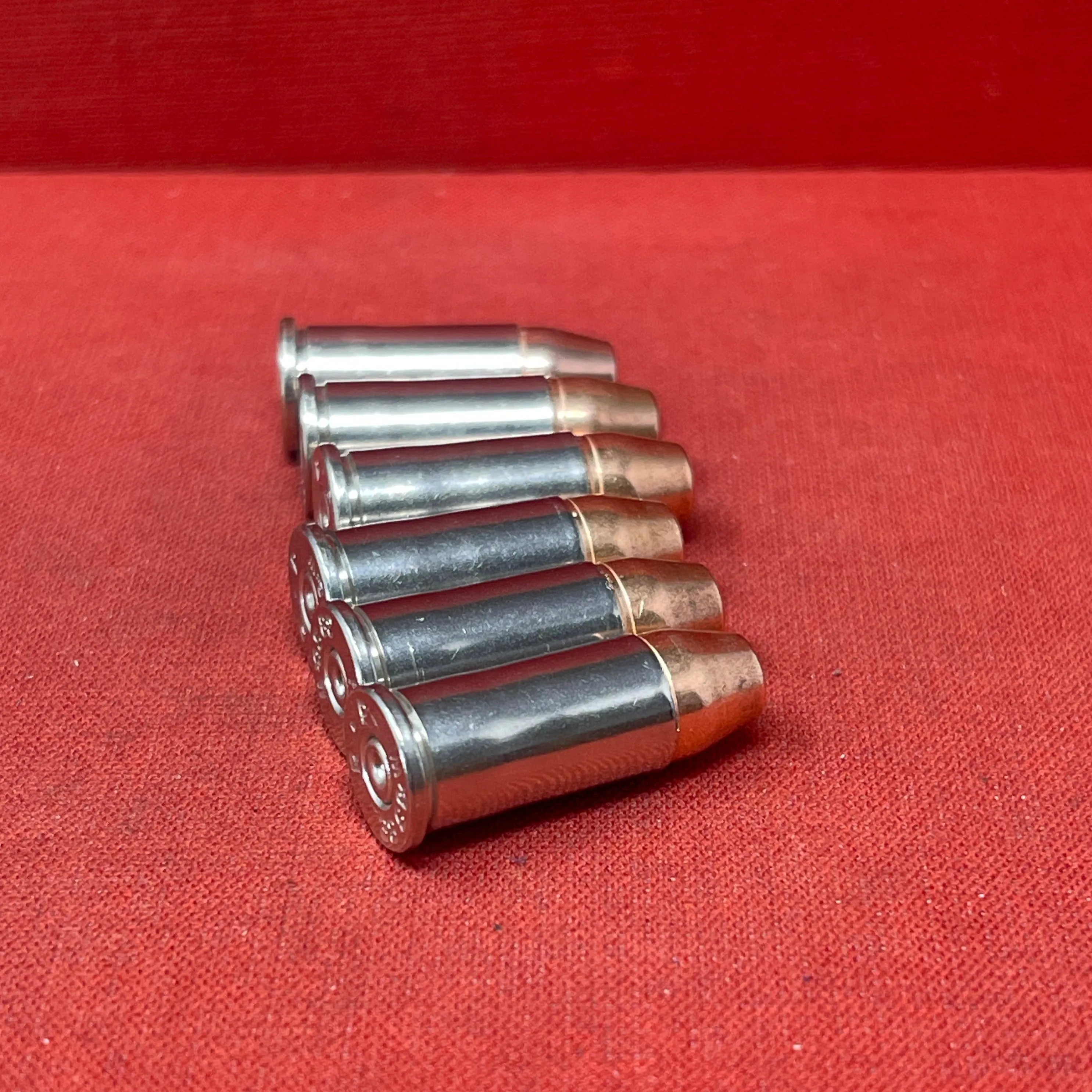 6 x ..38 Smith & Wesson Inert Round