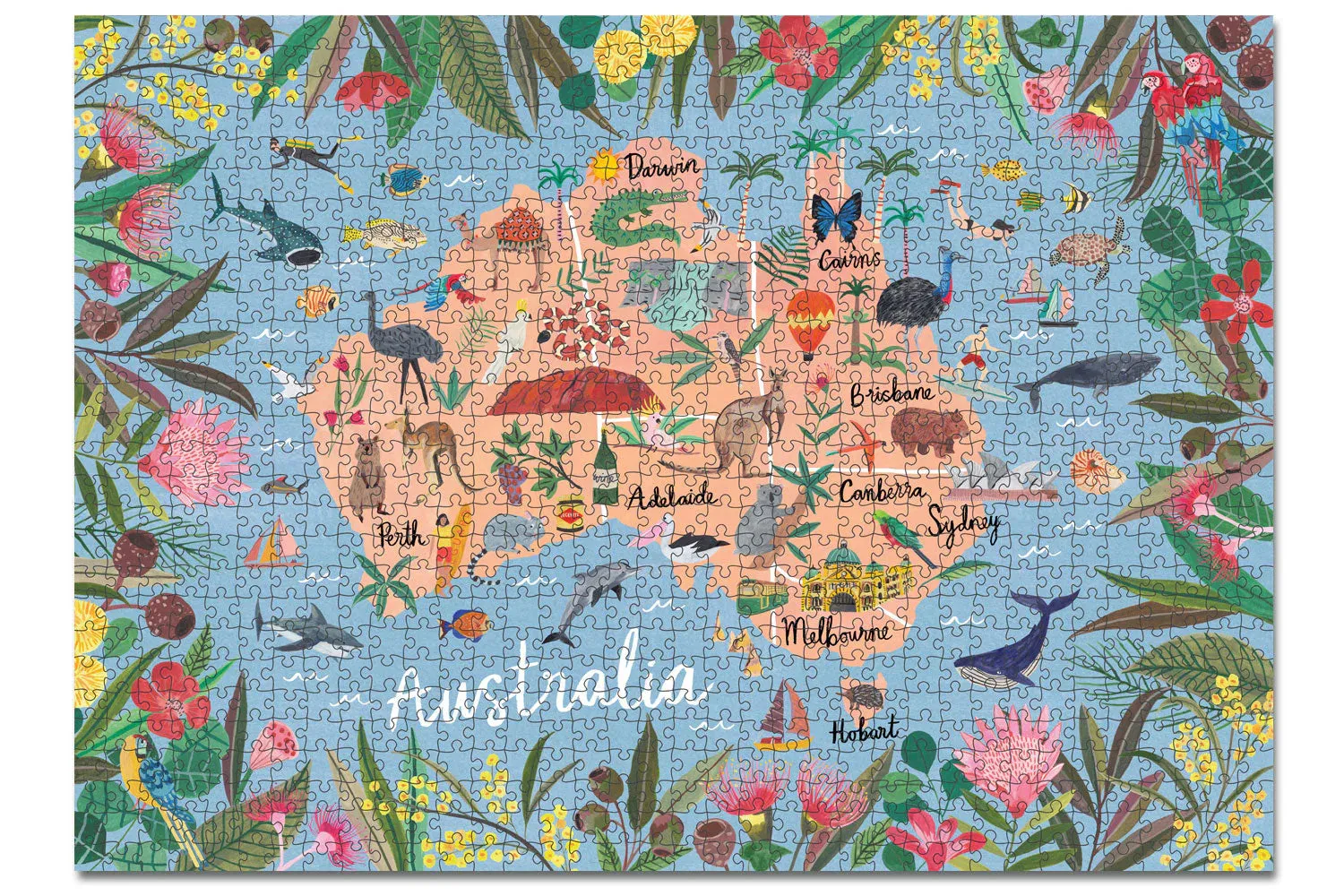 Australia 1000 piece puzzle