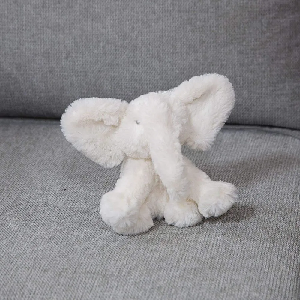 Bambino 13cm White Plush Elephant Soft Toy