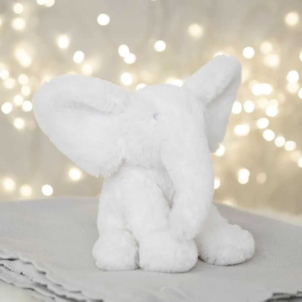 Bambino 13cm White Plush Elephant Soft Toy