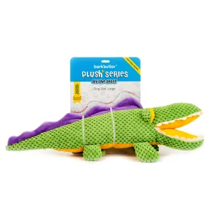 Barkbutler Aly The Gator Plush Toy for Dogs | For Medium Chewers (Green)