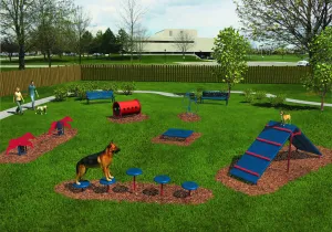 BarkPark by Ultrasite Intermediate Dog Park Kit