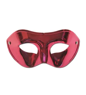 Basic Shiny Red Masquerade Mask