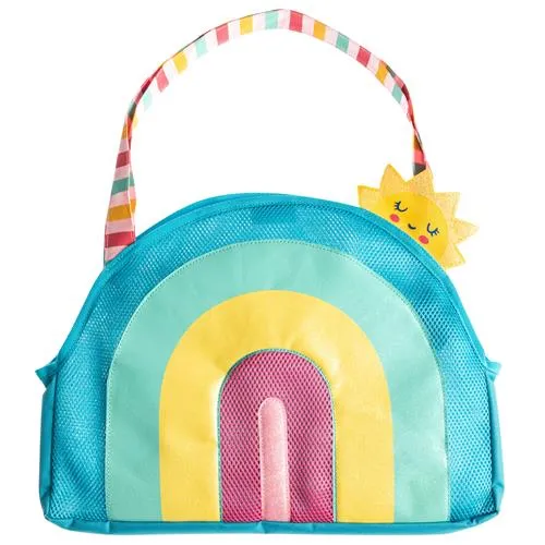 Beach Tote with Sand Toys