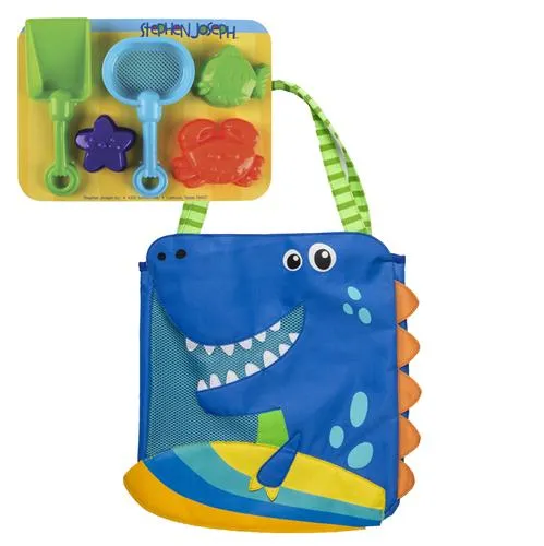 Beach Tote with Sand Toys