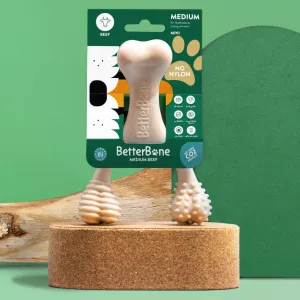 BetterBone Medium Density All-Natural Dog Toy Beef