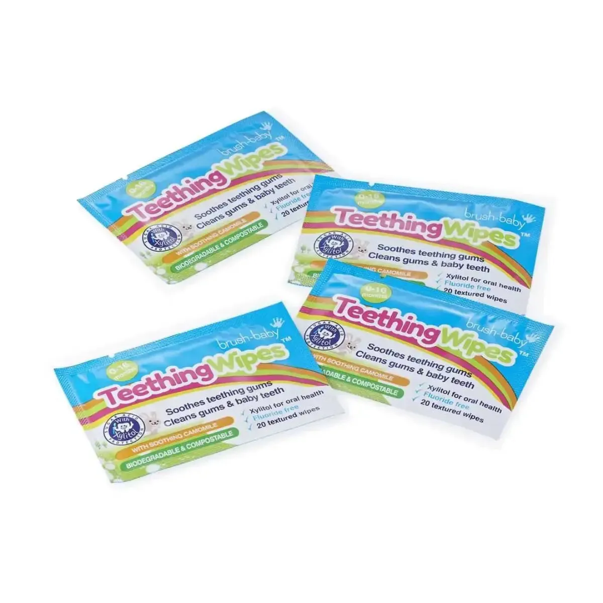 Biodegradable Baby Teething Wipes | Teething Remedies For Babies