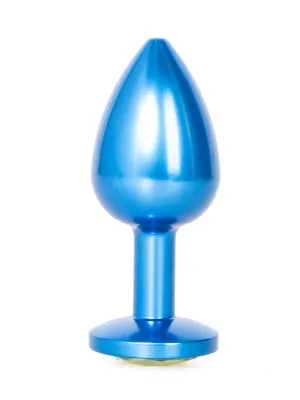 Blue Metal Butt Plug