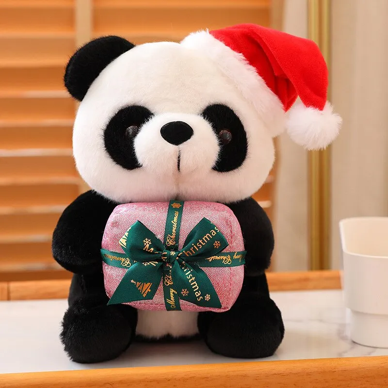 Christmas Santa Panda Plushies | NEW