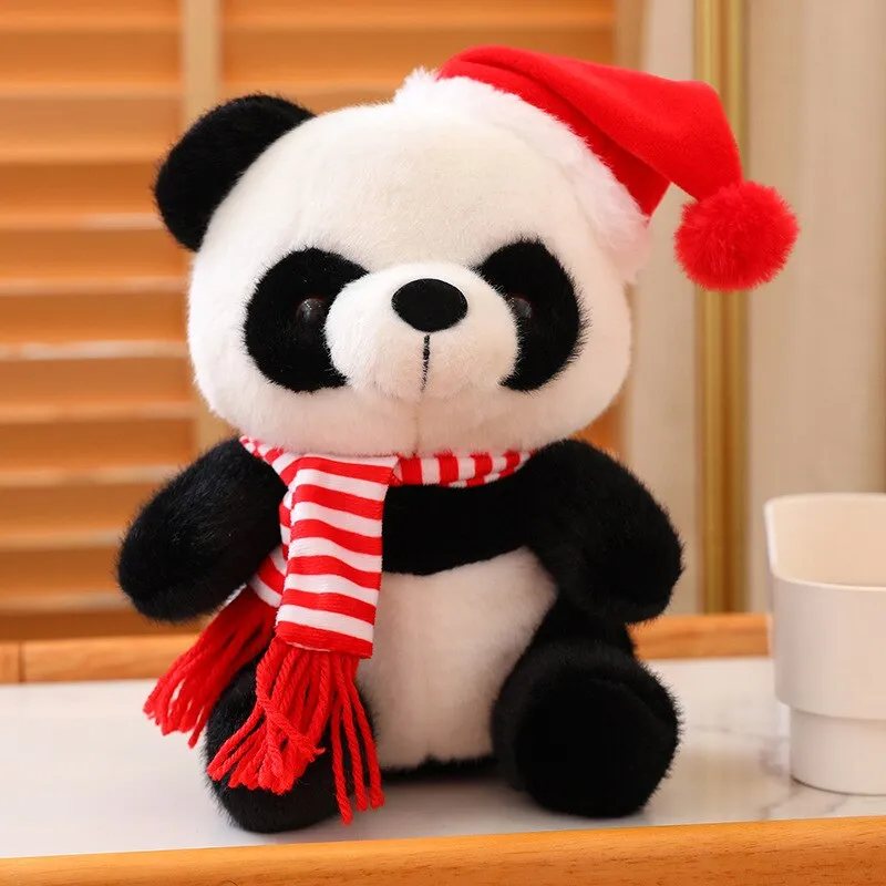 Christmas Santa Panda Plushies | NEW