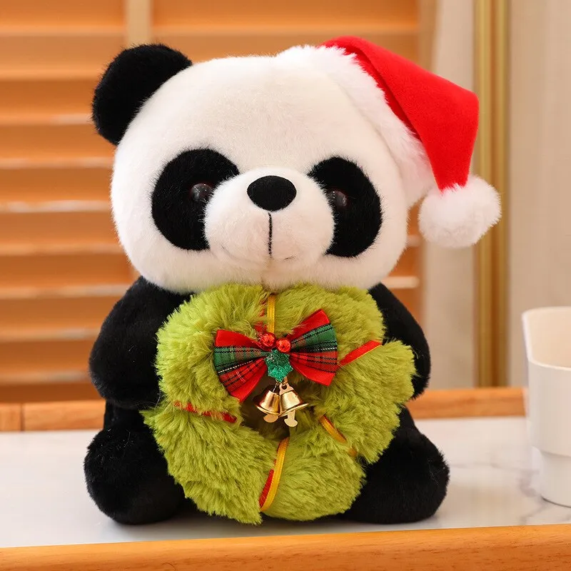 Christmas Santa Panda Plushies | NEW