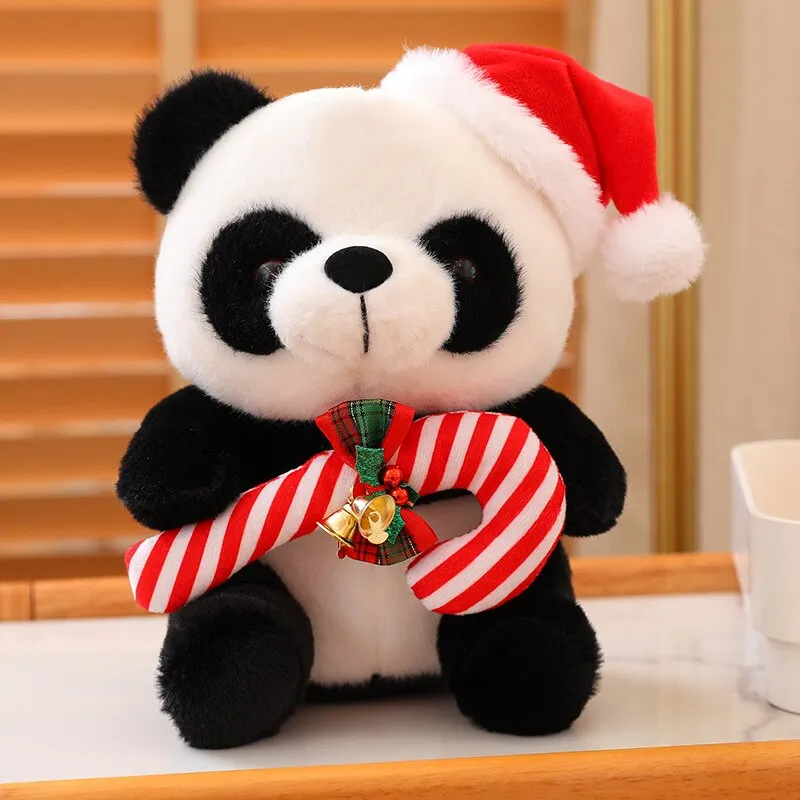 Christmas Santa Panda Plushies | NEW