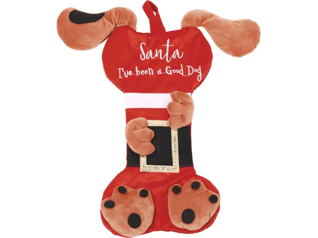 Christmas Stocking Dog Toy - Doggy