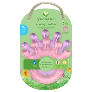 Cooling Teether - Two Pack - Pink & Purple / Blue & Green