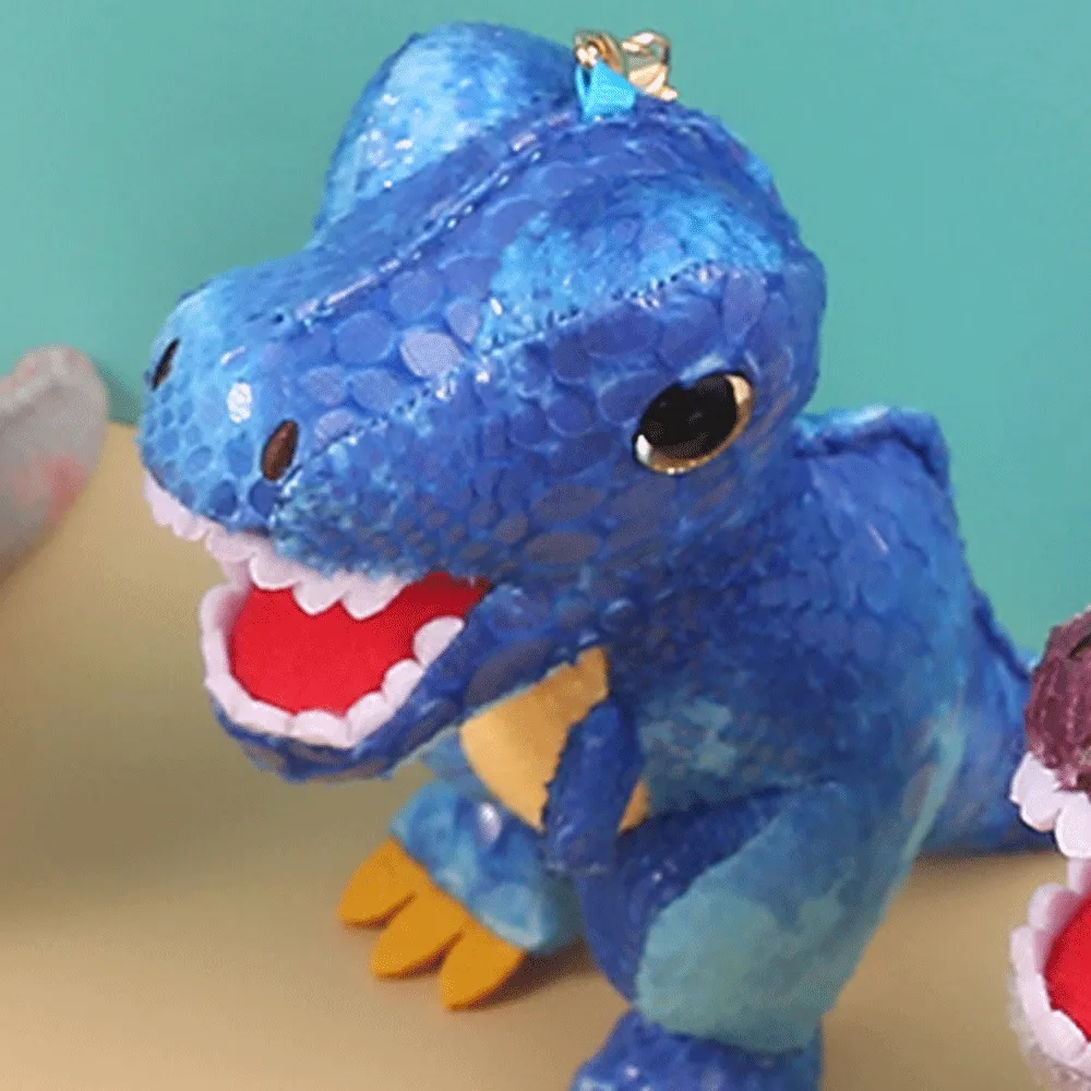 Danger Dino Plush Keychain