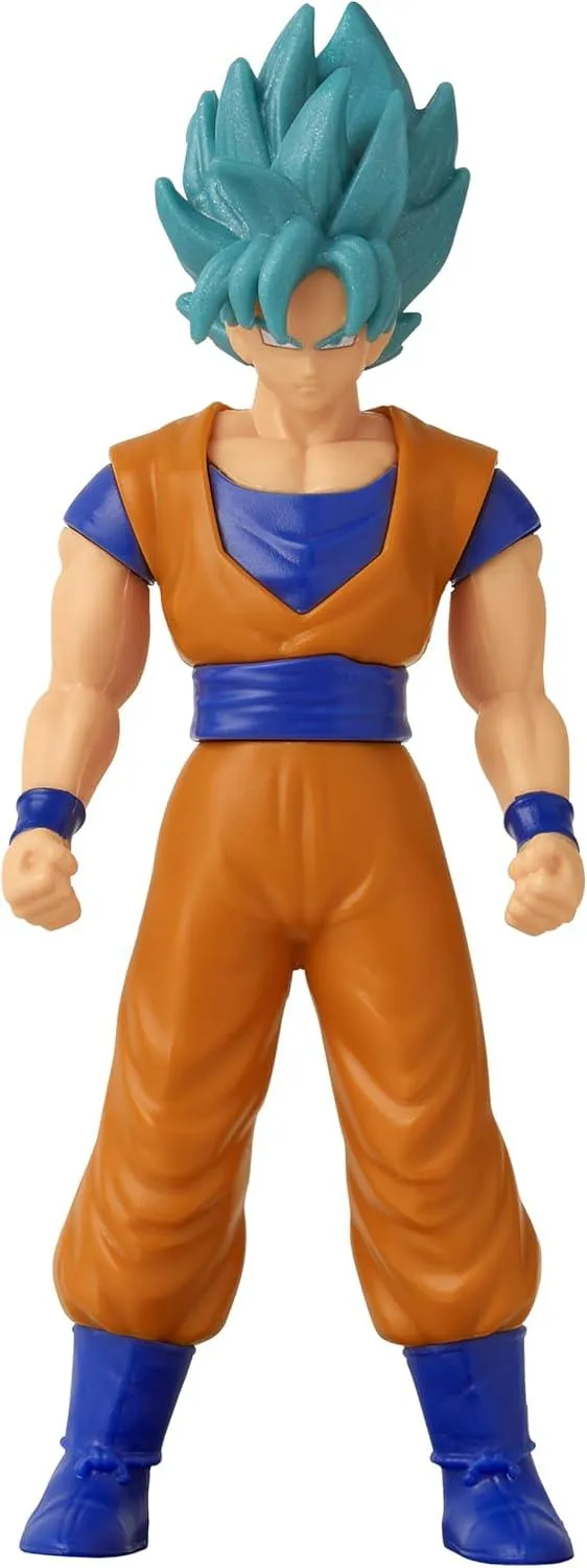 Dragon Ball Flash Series Super Saiyan Blue Goku Anime Figure | 4'' Tall