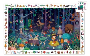 Enchanted Forest Observation Jigsaw Puzzle   Poster