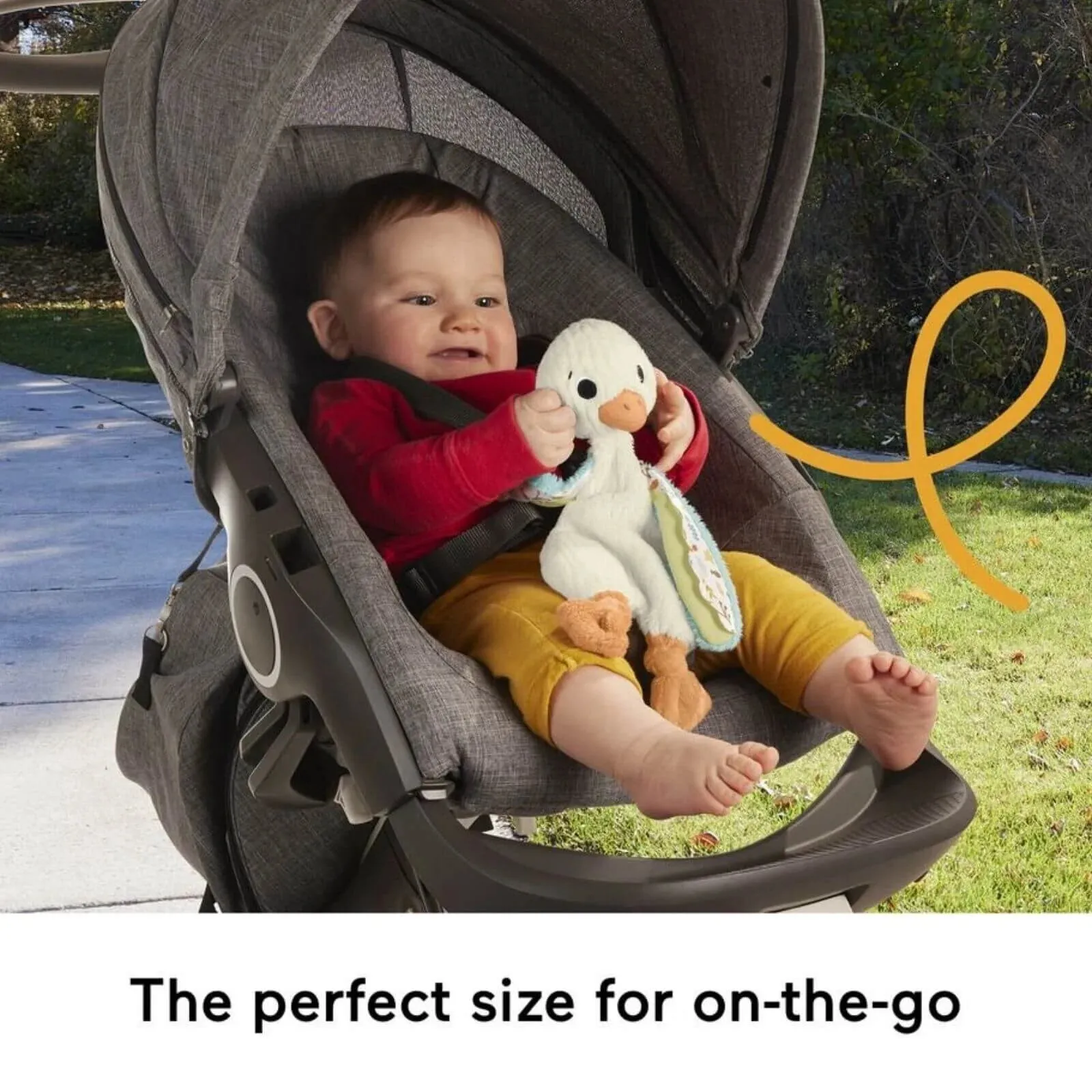 Fisher-Price Sensimals Goose Lovey