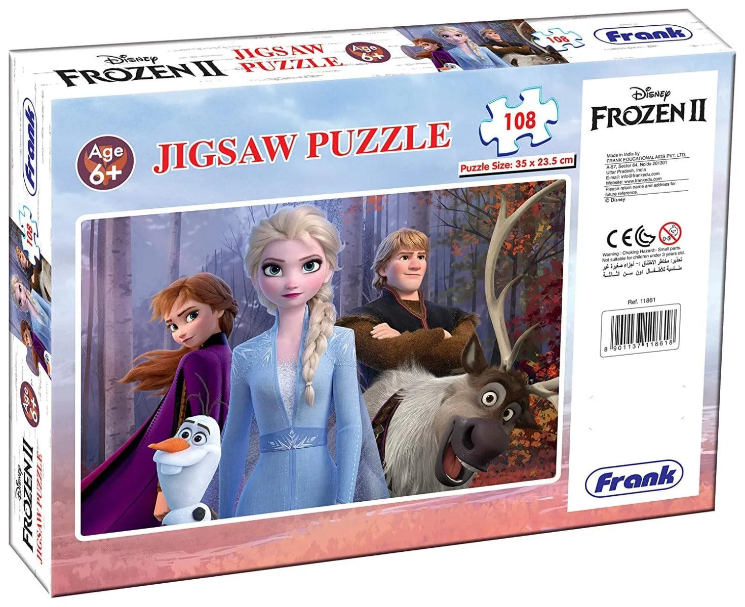 Frank Disney Frozen II Jigsaw Puzzle (108Pcs)