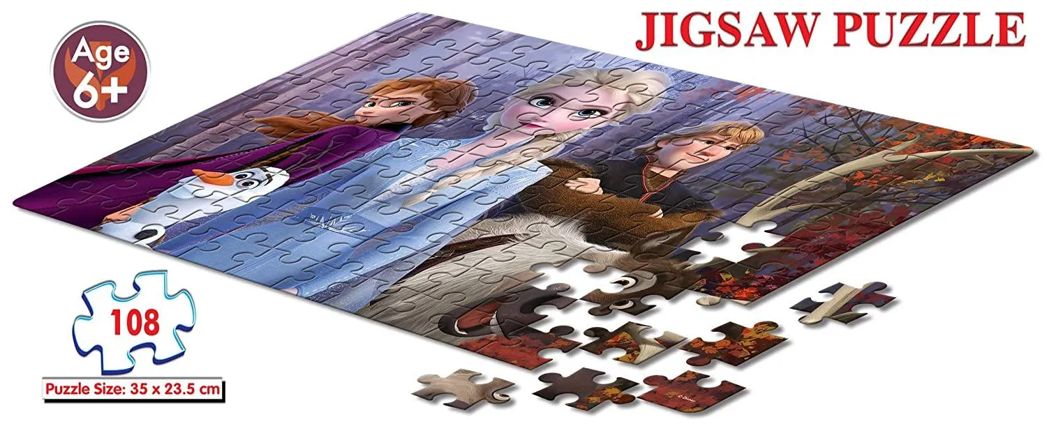 Frank Disney Frozen II Jigsaw Puzzle (108Pcs)