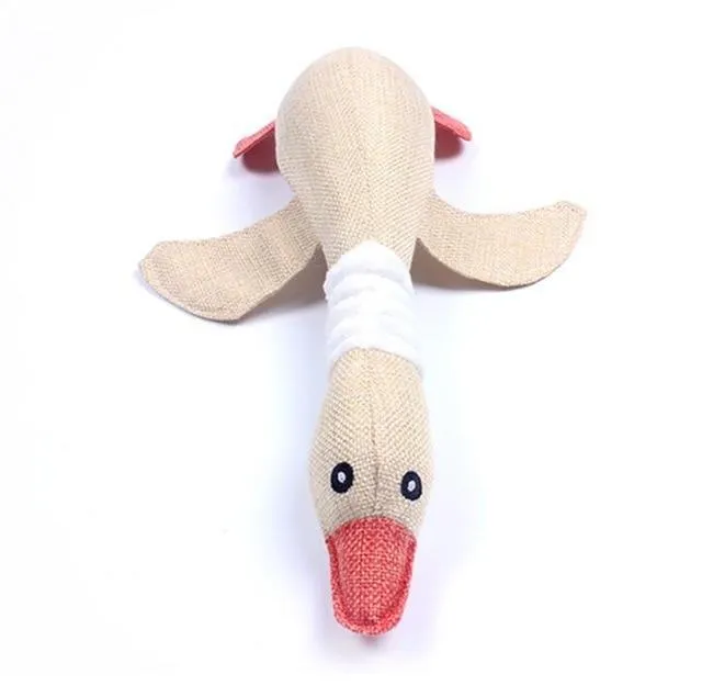 Fun Goose Voice Dog Toys