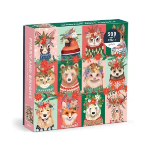 Furry And Bright 500 Piece Jigsaw Puzzle