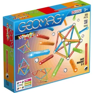 Geomag Confetti Magnetic Construction Toy Set (35pcs)