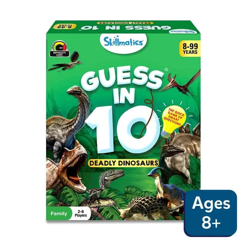 GUESS IN 10 DINOSAURS