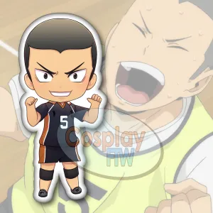 Haikyuu!! Ryunosuke Tanaka Plush Pillow