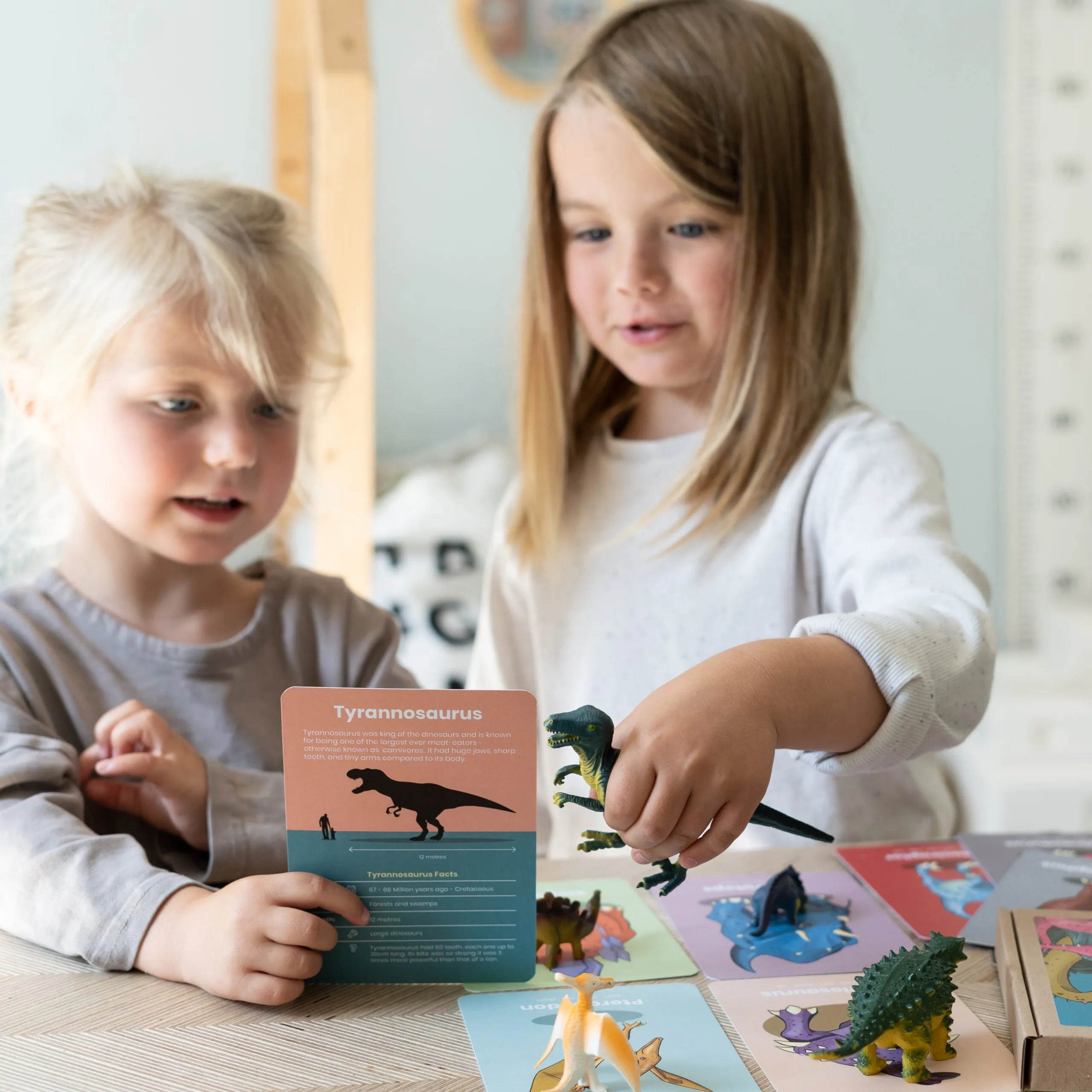 Happy Little Doers Learn Dinosaurs Flashcards