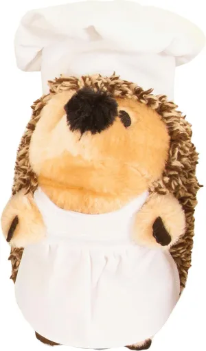 Heggie Gruntly Chef Plush Dog Toy