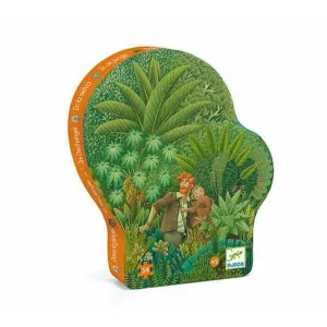 In the Jungle  Silhouette Jigsaw Puzzle