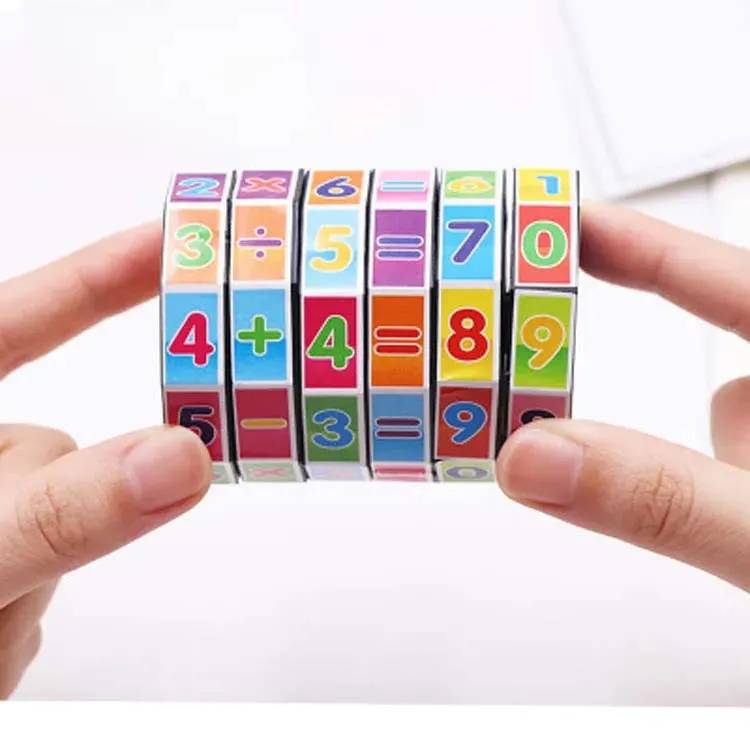 Interactive Arithmetic Puzzle Toy for Fun Math Learning in Kids