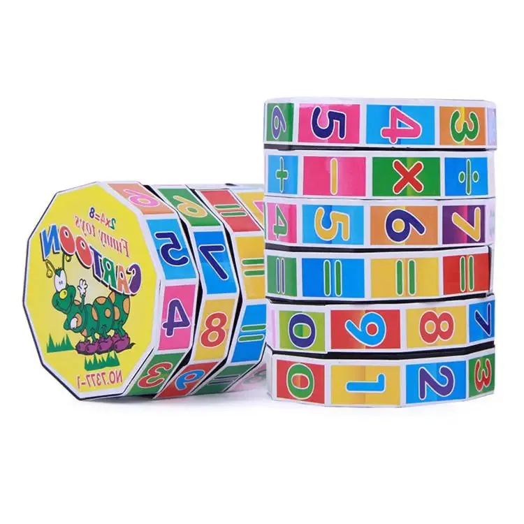 Interactive Arithmetic Puzzle Toy for Fun Math Learning in Kids