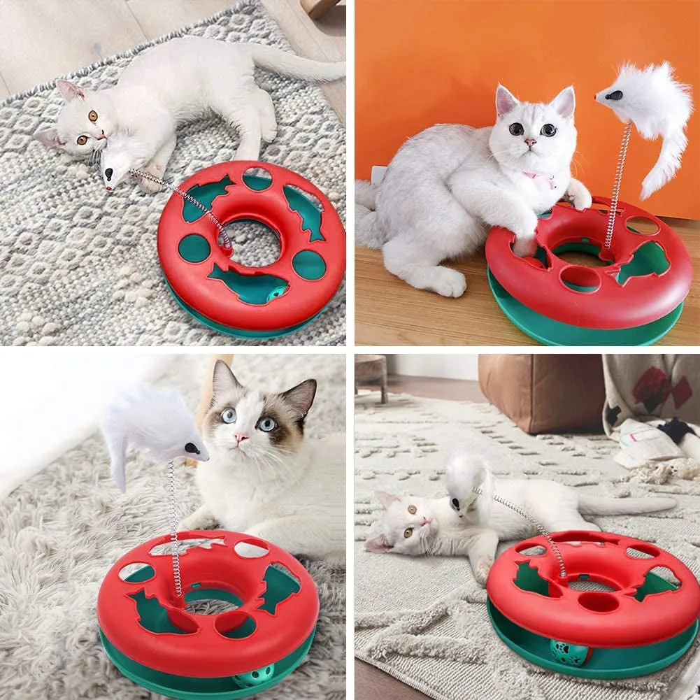 Interactive Cat Toys: Roller Tracks with Catnip