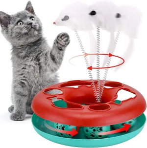 Interactive Cat Toys: Roller Tracks with Catnip