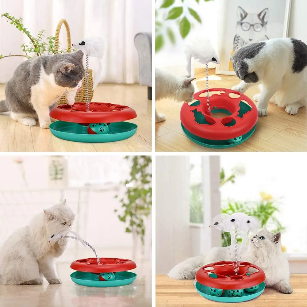 Interactive Cat Toys: Roller Tracks with Catnip