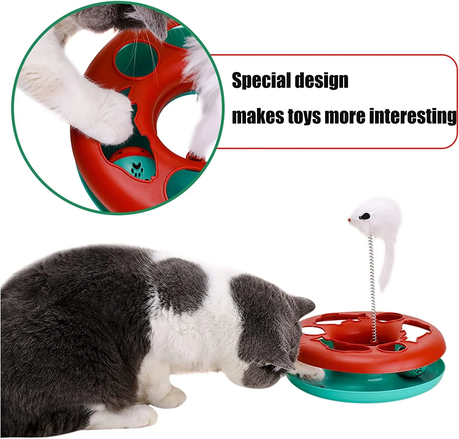 Interactive Cat Toys: Roller Tracks with Catnip