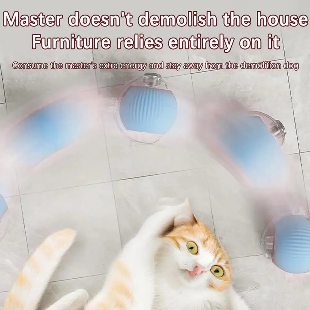 Interactive Rechargeable Cat Chase Ball