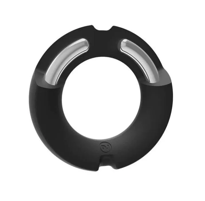 Kink Stretchable ''Silicone Covered'' Metal Cock (Ring 45mm)