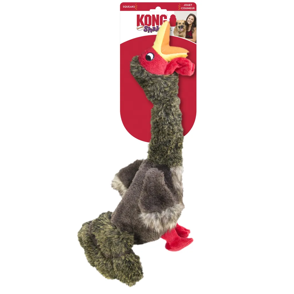 Kong Shakers Honkers Turkey Toy For Dogs (Large)