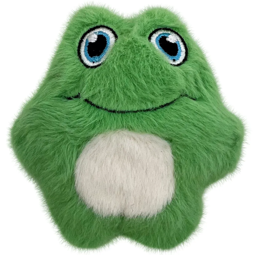 KONG Snuzzles Kiddos Mini Squeaker Toy For Dogs- Extra Small (Frog)