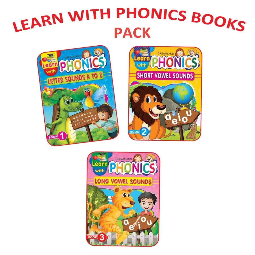 Learn with Phonics pack -1 (3 Titles)