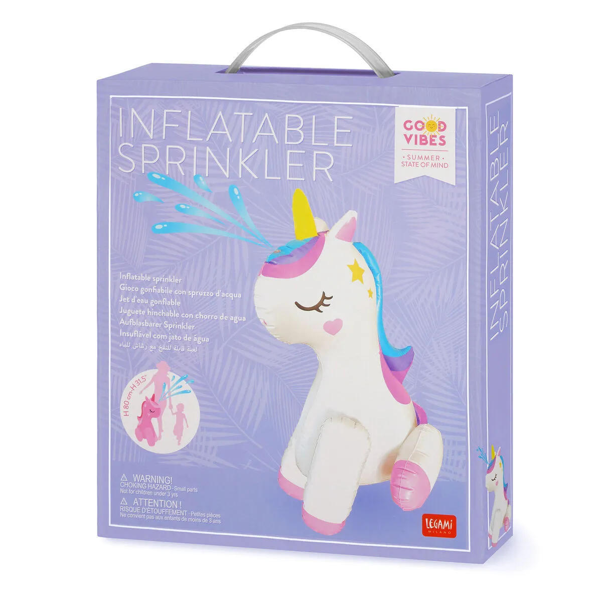 Legami Inflatable Sprinkler - Unicorn