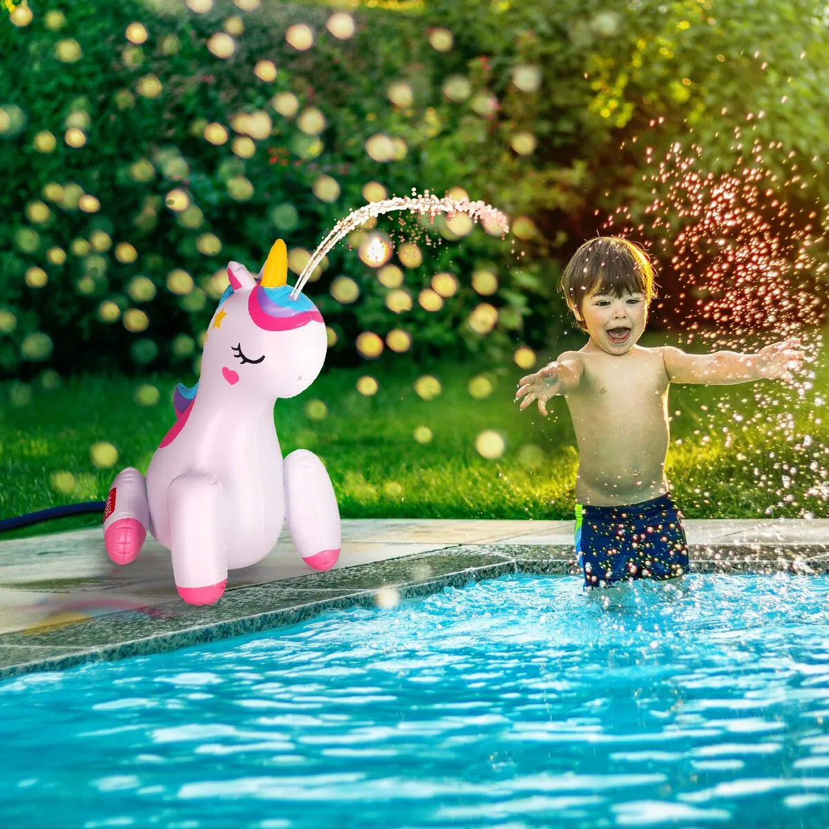 Legami Inflatable Sprinkler - Unicorn