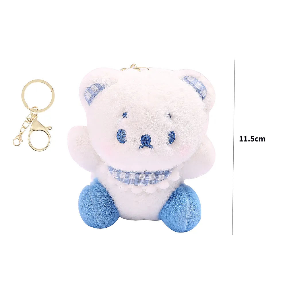 Little Teddy Bear Plush Keychain