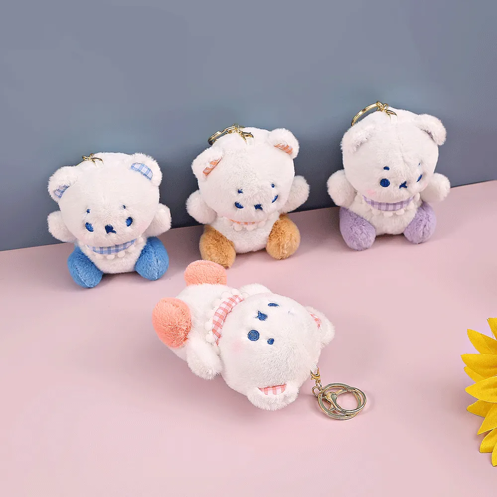 Little Teddy Bear Plush Keychain